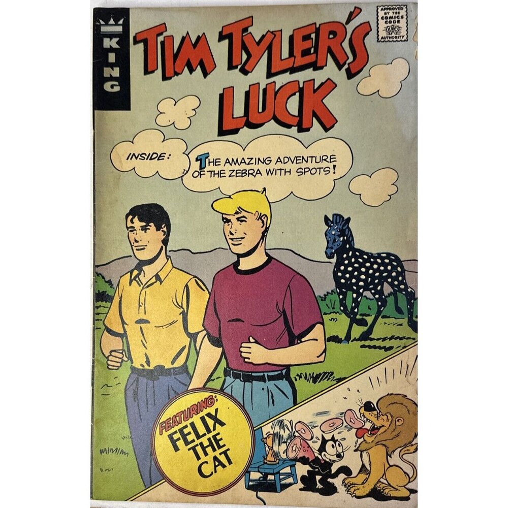 1973 R-04 Tim Tyler’s Luck “Polka versus Potter” King Features Comic Book